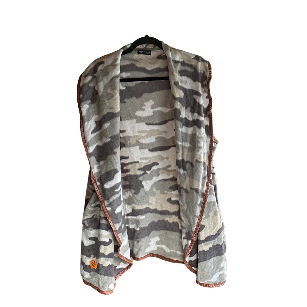 NWOT Simply Southern One size camo opened cardigan, but added a button to front.